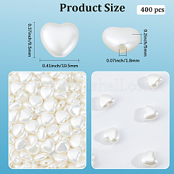 400 pièce de perles d'imitation abs&nbsp;OACR-PA0001-40