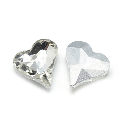 Torna a punta cabochon strass vetro&nbsp;RGLA-T031-12x13mm-01