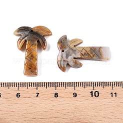 Natürliche verrückte Achat Kokosnussbaum Anhänger&nbsp;X-G-N342-02F