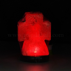 USB-Lampe aus natürlichem Himalaya-Steinsalz&nbsp;DJEW-P002-02D