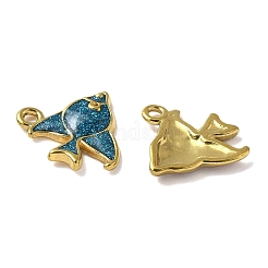 304 Edelstahl-Emaille-Anhänger&nbsp;STAS-D369-21G