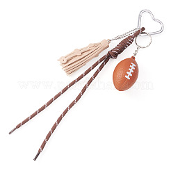 1 pendentif décoratif en coton tressé&nbsp;AJEW-TA0002-56C