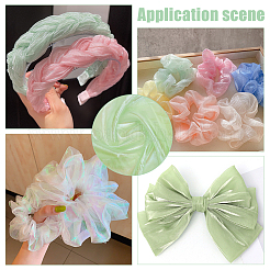 Laser-Polyester-Gaze-Gewebe&nbsp;DIY-WH0021-24