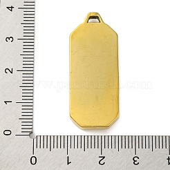 Pendentifs en acier inoxydable 304 avec placage ionique (IP)&nbsp;STAS-D194-03G
