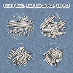 120 pieza de 4 colgantes de acero inoxidable 304 de tamaño&nbsp;STAS-UN0021-85P