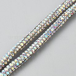 PVC-Kordel mit Strass&nbsp;FIND-WH0139-449B