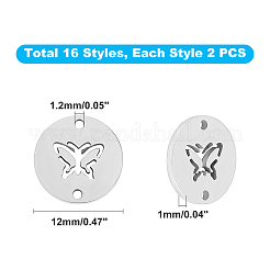 Connettori a maglie in acciaio inossidabile 304&nbsp;STAS-UN0019-24P
