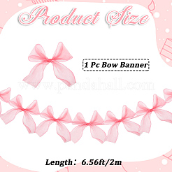 1 Stück Polyester-Banner zum Aufhängen mit Schleife&nbsp;FEPA-CP0001-03