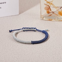 Geflochtenes Armband aus Nylonfäden&nbsp;BJEW-SW00058-2