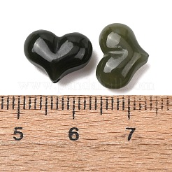 Natürliche Nephrit-Jadeperlen&nbsp;G-Z155-13
