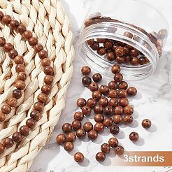 Des perles en bois naturel&nbsp;WOOD-OC0001-07A