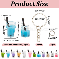 Kit para hacer llaveros de taza&nbsp;DIY-AR0003-64