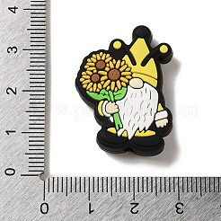 Gänseblümchen-Fokalperlen aus lebensmittelechtem&nbsp;SIL-C005-01C