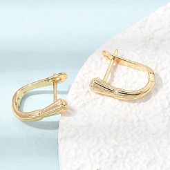Orecchini a cerchio in ottone per le donne&nbsp;KK-CBACA55-05G