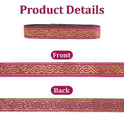 Ruban polyester style ethnique&nbsp;DIY-WH20048-087C
