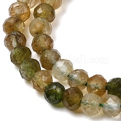 Natürliche grüne Turmalinperlenstränge&nbsp;G-G294-C01-4x3mm