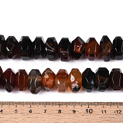 Chapelets de perles d'agate naturelle&nbsp;G-N356-01A-02