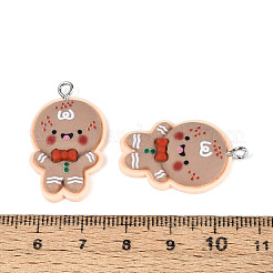 Colgantes de resina opaca con motivos navideños&nbsp;FIND-E025-04