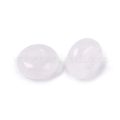 Natürliche weiße jade europäische perlen&nbsp;G-Q602-04A