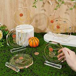 6 x Acryl-Sportball-Trophäe&nbsp;ODIS-OC0001-94A