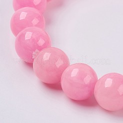 Natürliches Jade Perlen Armband aus Stretch&nbsp;BJEW-P209-14-6mm