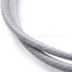 Bracelets cordon coréen unisexe en polyester ciré&nbsp;BJEW-JB04597