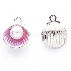 Legierung Emaille Anhänger / charms&nbsp;ENAM-R059-03B-P-RS