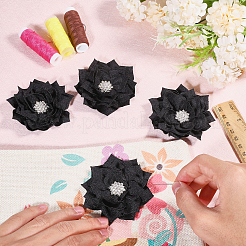 10 Stück handgefertigte gewebte Blumenkostüm-Accessoires&nbsp;DIY-CA0006-35