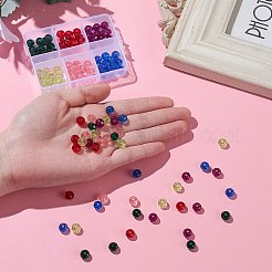 Kit de diy para hacer pulseras de cuentas transparentes&nbsp;DIY-YW0004-40