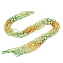 Farbverlauf natürliche Myanmar Jade Perlen Stränge&nbsp;G-D306-A04-2.5mm