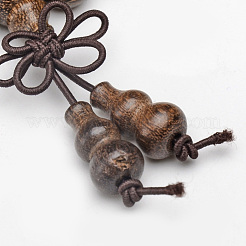 5-Loop-Wrap-Stil buddhistischen Schmuck&nbsp;BJEW-S125-17