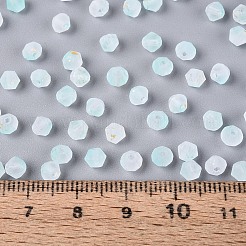 Perles de rocaille en verre dépoli&nbsp;SEED-N012-01C