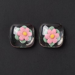 Cabochon in resina trasparente&nbsp;RESI-G034-A06