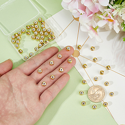 60pcs perles en laiton&nbsp;KK-PH0012-58G-01