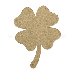 50 etichetta regalo in carta trifoglio&nbsp;AJEW-D065-01A