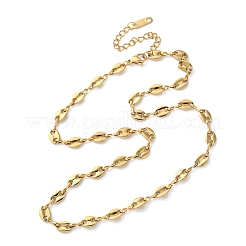Collares de cadena de eslabones de acero inoxidable quirúrgico 316&nbsp;NJEW-P324-05C-G