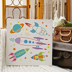 Wiederverwendbare Zeichenschablonen aus Kunststoff&nbsp;DIY-WH0172-329