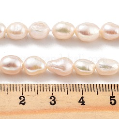 Brins de perles de culture d'eau douce naturelles&nbsp;PEAR-P062-29D