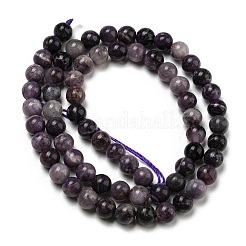 Grade un filo naturale di perline di fluorite&nbsp;G-R494-A13-02