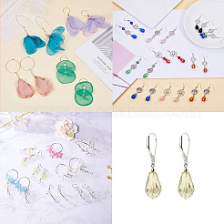 Kit di accessori per orecchini in ottone&nbsp;KK-SC0001-33