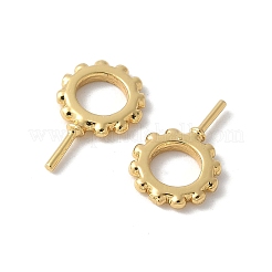 Picchetti in ottone zirconi con micro pavè&nbsp;KK-D324-24G