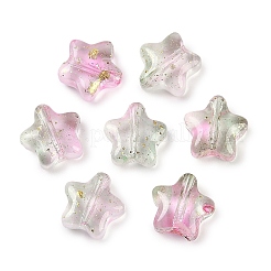 Perle di vetro smerigliato verniciato a spruzzo trasparente&nbsp;X2-GLAA-NH0003-01