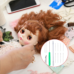 Werkzeug zum Neuwurzeln von Puppenhaaren aus Messing&nbsp;DOLL-DC0001-02