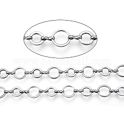 Anlaufgeschützte Mutter-Sohn-Ketten aus Edelstahl 661&nbsp;CHS-T005-03P