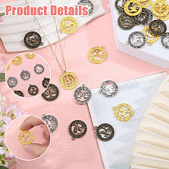 Pendente in lega stile tibetano&nbsp;FIND-CA0010-57