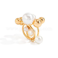 Anelli da donna in ferro con perle finte&nbsp;WG9B898-01