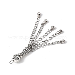 Tibetischer stil Aluminium Anhänger & Charms&nbsp;PALLOY-JF04694-02