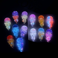 Leuchtende Ozean transparente Harz-Cabochons&nbsp;CRES-L045-02E