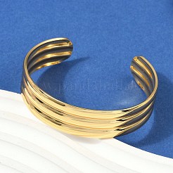 Bracelets manchettes en acier inoxydable 304 pour femmes&nbsp;BJEW-Z097-02G