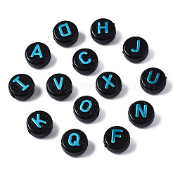 Perles noires opaques acryliques&nbsp;MACR-Q242-009B